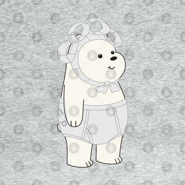 Baby Ice Bear by Plushism